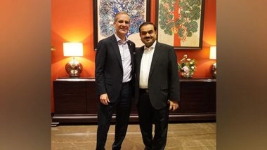 Business News | US Ambassador Praises Adani's Renewable Energy Innovations During Gujarat Visit