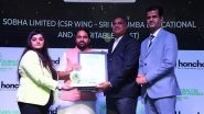 Business News | Sobha Group's Sri Kurumba Trust Wins Global CSR & ESG Award 2024 for Child & Women Development