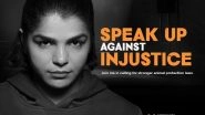 Business News | Olympic Wrestler Sakshi Malik Speaks Up Again, This Time Against Animal Cruelty