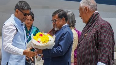 World News | Foreign Secretary Vikram Misri Meets Bhutan PM Dasho Tshering Tobgay