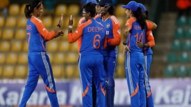 Sports News | Deepti, Renuka Shine as India Bundle out Pakistan for 108 in Women's Asia Cup