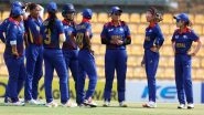 Sports News | Women's Asia Cup 2024: Samjhana Khadka, Indu Barm Guide Nepal to Victory over United Arab Emirates