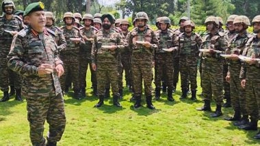 India News | Army Chief General Upendra Dwivedi to Visit Jammu Today, Review Security Situation