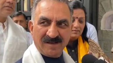 India News | Infrastructure Upgradation for Baba Balaknath Temple to Boost Religious Tourism in Himachal: CM Sukhu