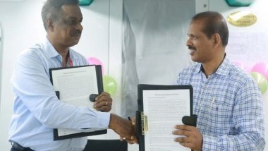 India News | Cochin Shipyard Delivers 15th Electric Hybrid Water Metro Ferry to Kochi Water Metro