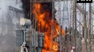 India News | Huge Fire at Powerhouse in Singhan Wala Village of Punjab's Moga
