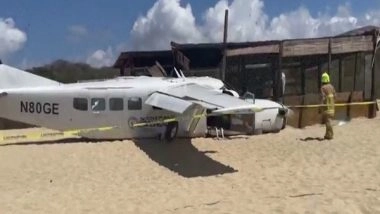 World News | US: Plane Used for Skydiving Crashes in New York, Leaves 1 Dead