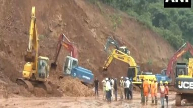 India News | Restoration Works Underway After Massive Landslide Claims 10 Lives on NH 66 in Uttara Kannada