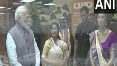 India News | PM Modi Arrives at Bharat Mandapam to Inaugurate Session of World Heritage Committee