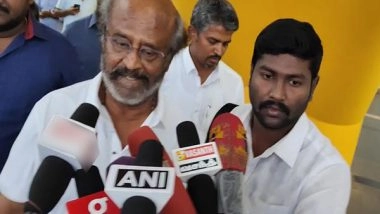 Entertainment News | Rajinikanth Spotted at Chennai Airport, Praises Kamal Haasan's 'Indian 2'