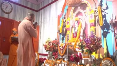 India News | CM Yogi Performs Special Pooja for Guru Gorakhnath on Guru Purnima