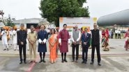 World News | Bhutan King, Prime Minister Visit Statue of Unity in Gujarat