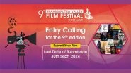Business News | 9th Brahmaputra Valley Film Festival Invites Entries from Across India Entries for Both Competitive and Non-Competitive Categories Are Open