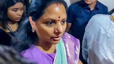 India News | Delhi Excise Policy CBI Case: Court Takes Cognizance of Supplementary Charge Against BRS Leader Kavitha