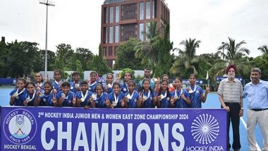 Sports News | Hockey India Junior East Zone Championship 2024: Odisha, Jharkhand Win Titles