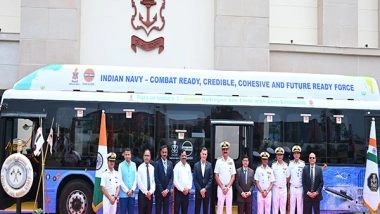 Business News | Indian Oil, Indian Navy Sign MoU to Promote Hydrogen E-mobility