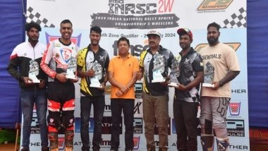 Sports News | Sinan Francis Dominates Dual Classes in 2W Rally Sprint Championship; Bengaluru's Asad Khan, Suhail Ahmad Also Excel