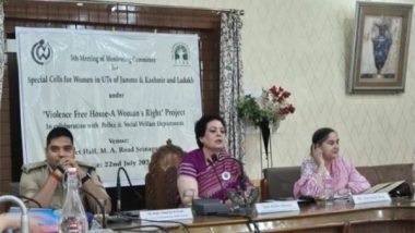 India News | NCW Chairperson Chairs 5th Monitoring Committee Meeting of Special Cells for Women in Srinagar