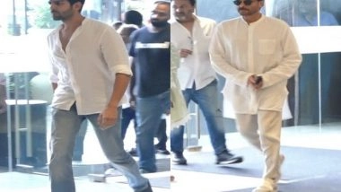 Entertainment News | Kartik Aaryan, Anil Kapoor Arrive to Pay Their Last Respects to Krishan Kumar's Daughter Tishaa