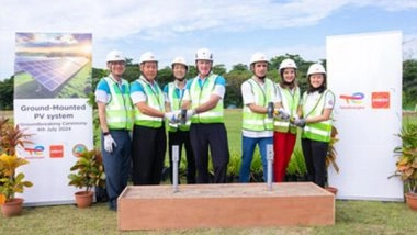 Business News | TotalEnergies ENEOS Celebrates Groundbreaking for Its First Ground-mounted Project in Singapore with Tanah Merah Country Club, One of the Leading Golf Clubs in Asia