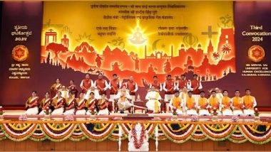 Business News | Celebrating the Third Convocation of Sri Sathya Sai University for Human Excellence