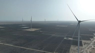 Business News | Adani Green Operationalizes First 250 MW Wind Capacity at Khavda