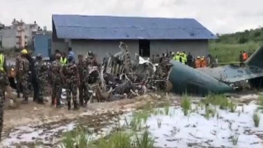 World News | 18 People Killed in Saurya Airline Crash in Kathmandu, Pilot Survives Crash