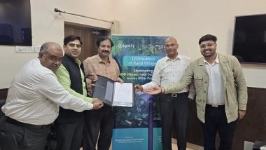 Business News | Signify Committed to Illuminate 100+ Forest Villages in Uttar Pradesh Fostering Safety and Rural Development