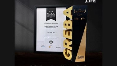 Business News | GREBA Awards Honoured MANA Skanda's 'The Right Life' with Integrated Township Award