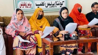 World News | Pakistan is Using Its Full Might to Sabotage Baloch National Gathering in Gwadar: Mahrang Baloch