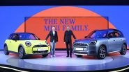 Business News | Modern, Digital, and Unmistakable. The New MINI Family Debuts in India with Charismatic Simplicity