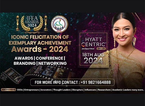 Business News | Iconic Felicitation of Exemplary Achievements Awards (IFEA) 2024 to Recognize Visionaries and Innovators in New Delhi on 18th August 2024