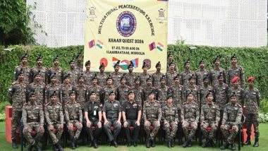 World News | Indian Army Contingent Departs for Mongolia, to Participate in Exercise KHAAN QUEST