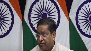 World News | India Strongly Takes Up Temple Vandalisation Issue with Canadian Authorities, Expects Swift Action