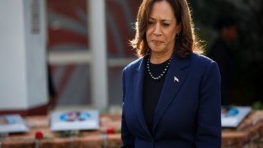 World News | US: Kamala Harris Condemns US Flag Burning During Netanyahu's Address to Congress