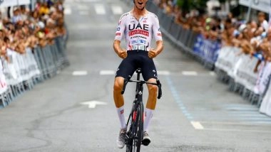 World News | UAE Team Emirates' Christen Takes Victory in Ordizia