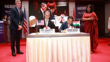 World News | India, US Sign Cultural Property Agreement to Pave Way for Repatriation of Cultural Properties