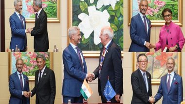 World News | Jaishankar Holds Meetings with Counterparts from Indonesia, Singapore, Malaysia, South Korea on Sidelines of ASEAN Events