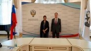 World News | MoS Raksha Khadse, Russian Deputy Sports Minister, Discuss Deepening Sports Cooperation in Multilateral Formats