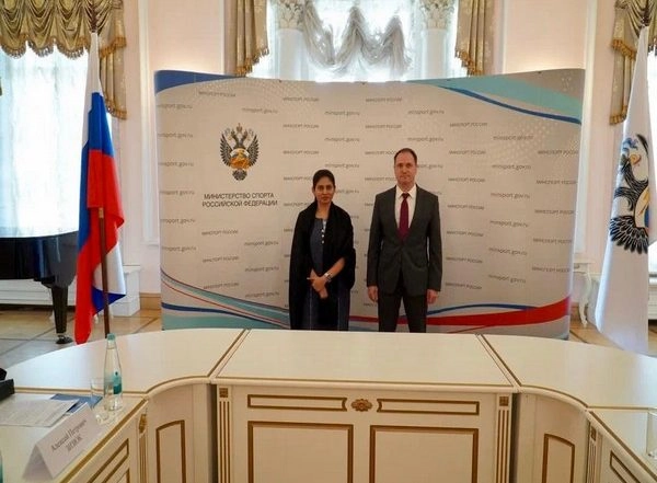 World News | MoS Raksha Khadse, Russian Deputy Sports Minister, Discuss Deepening Sports Cooperation in Multilateral Formats