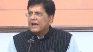 India News | 'Sharad Pawar Should Apologise to Amit Shah for Forging False Case': Union Minister Piyush Goyal