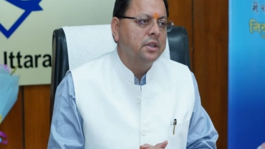 India News | CM Dhami Takes Information About Relief and Rescue Operations; Instructs to Identify Sensitive Villages