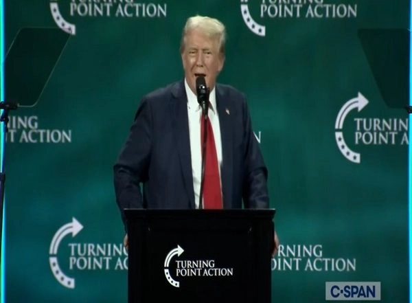 World News | Kamala Harris' Campaign Slams Trump for Telling Christians They 'don't Have to Vote Again' if He Gets Elected