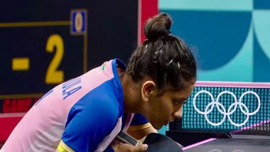 Sports News | Paris Olympics: Sreeja Akula Breezes Past Swedish Paddler Kallberg to Move into Next Round