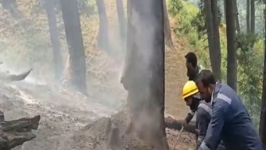 India News | J-K: Fire in Kupwara Forest Doused off