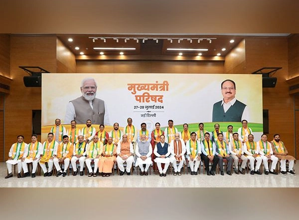 India News | Chhattisgarh CM Attends BJP Chief Ministers' Conclave, Informs Strategies, Schemes of State