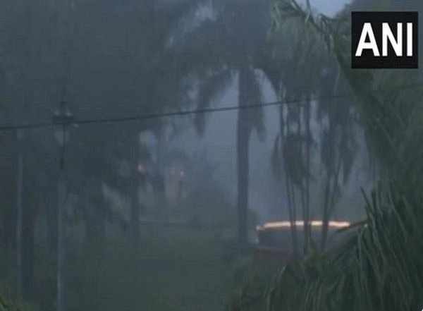India News | Dang, Gujarat: Heavy Rain Lashes Parts of Saputara.