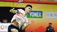 Sports News | Paris Olympics: Lakshya Sen Overcomes Julien Carraggi in Straight Sets