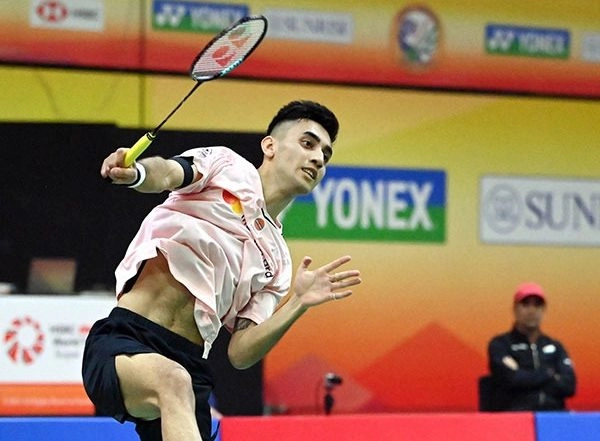 Sports News | Paris Olympics: Lakshya Sen Overcomes Julien Carraggi in Straight Sets
