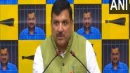 India News | AAP Leader Sanjay Singh Points out MCD Neglect in BJP's Tenure Amid Political Tension over Rajinder Nagar Incident